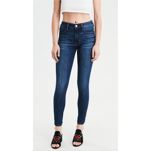 american eagle hi rise jegging
